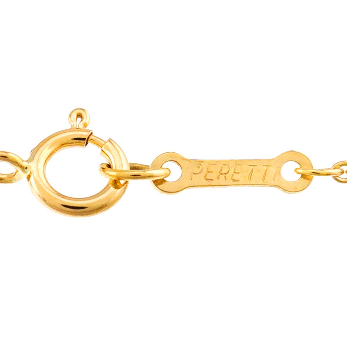 Teardrop Necklace 18K Yellow Gold 750