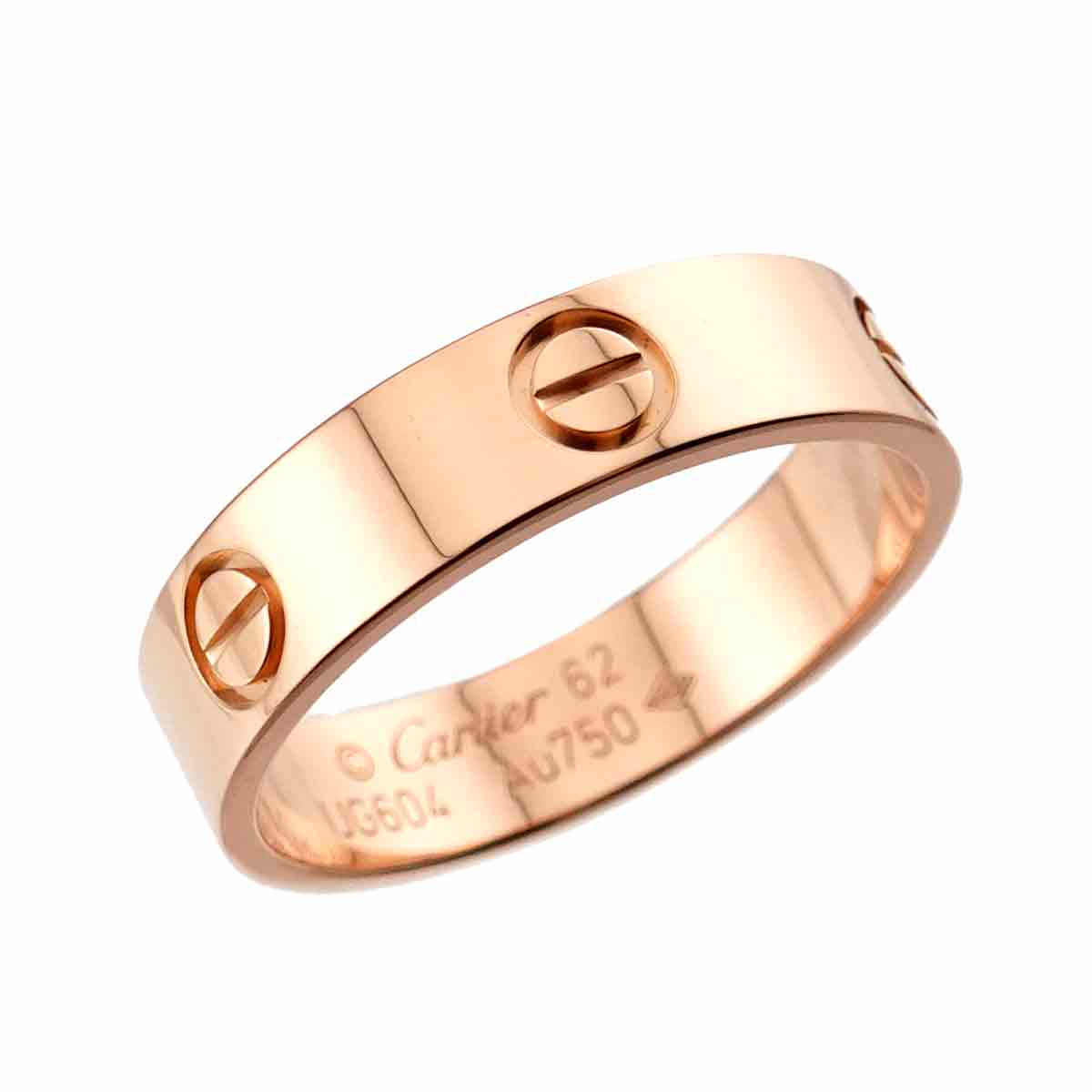 Classic Love Ring 18K Pink Gold 750 size62 9.5-9.75(US)