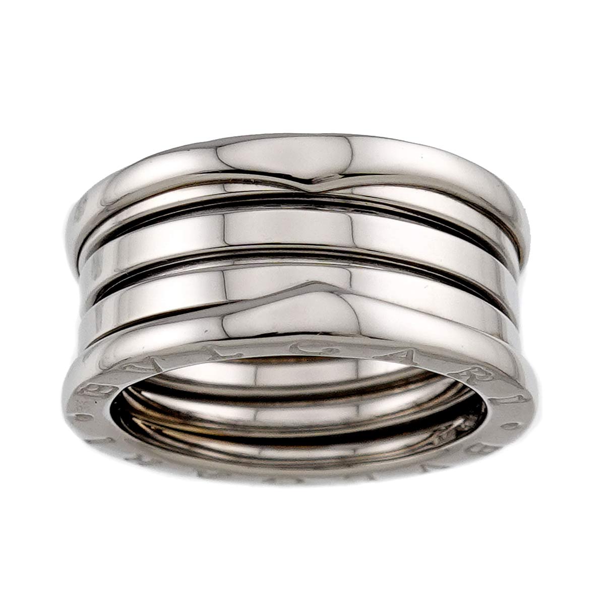 B-ZERO1 4 BAND Ring 18K White Gold 750 Size60 8.75(US)