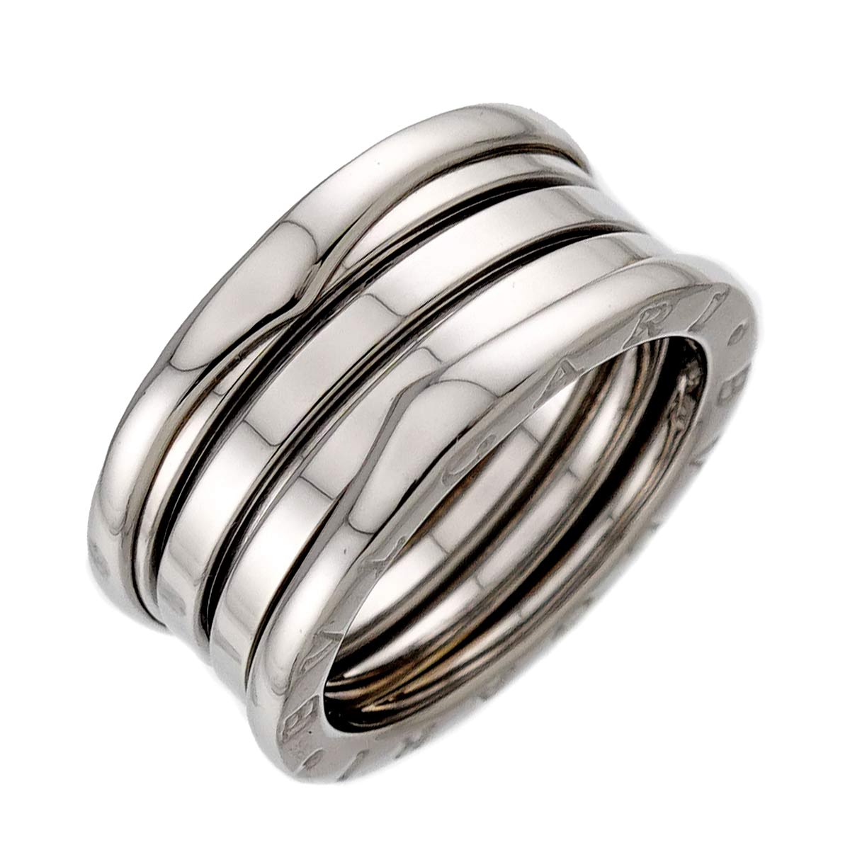 B-ZERO1 4 BAND Ring 18K White Gold 750 Size60 8.75(US)