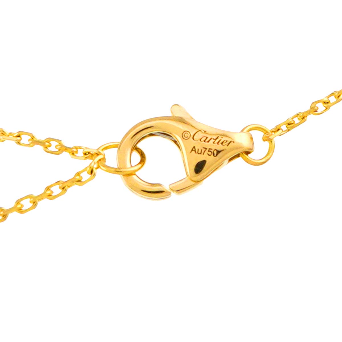 d Amour Diamond Necklace XS 18K Yellow Gold 750