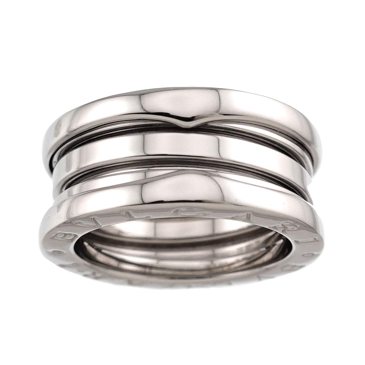 B-ZERO1 3 BAND Ring 18K White Gold 750 Size51 5.25(US)