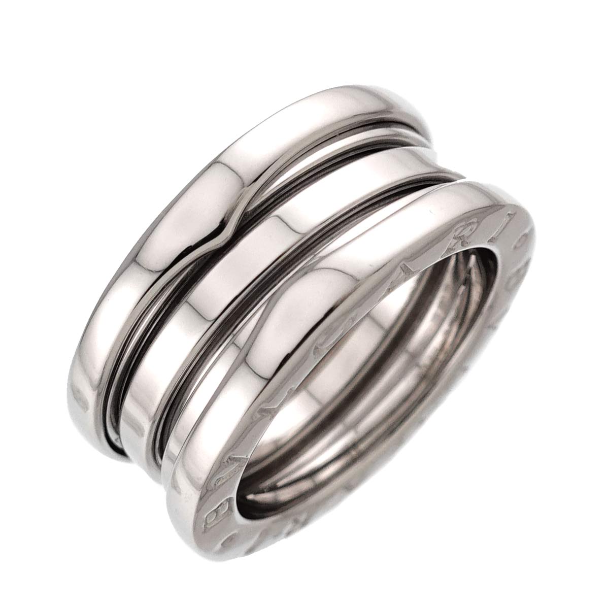 B-ZERO1 3 BAND Ring 18K White Gold 750 Size51 5.25(US)