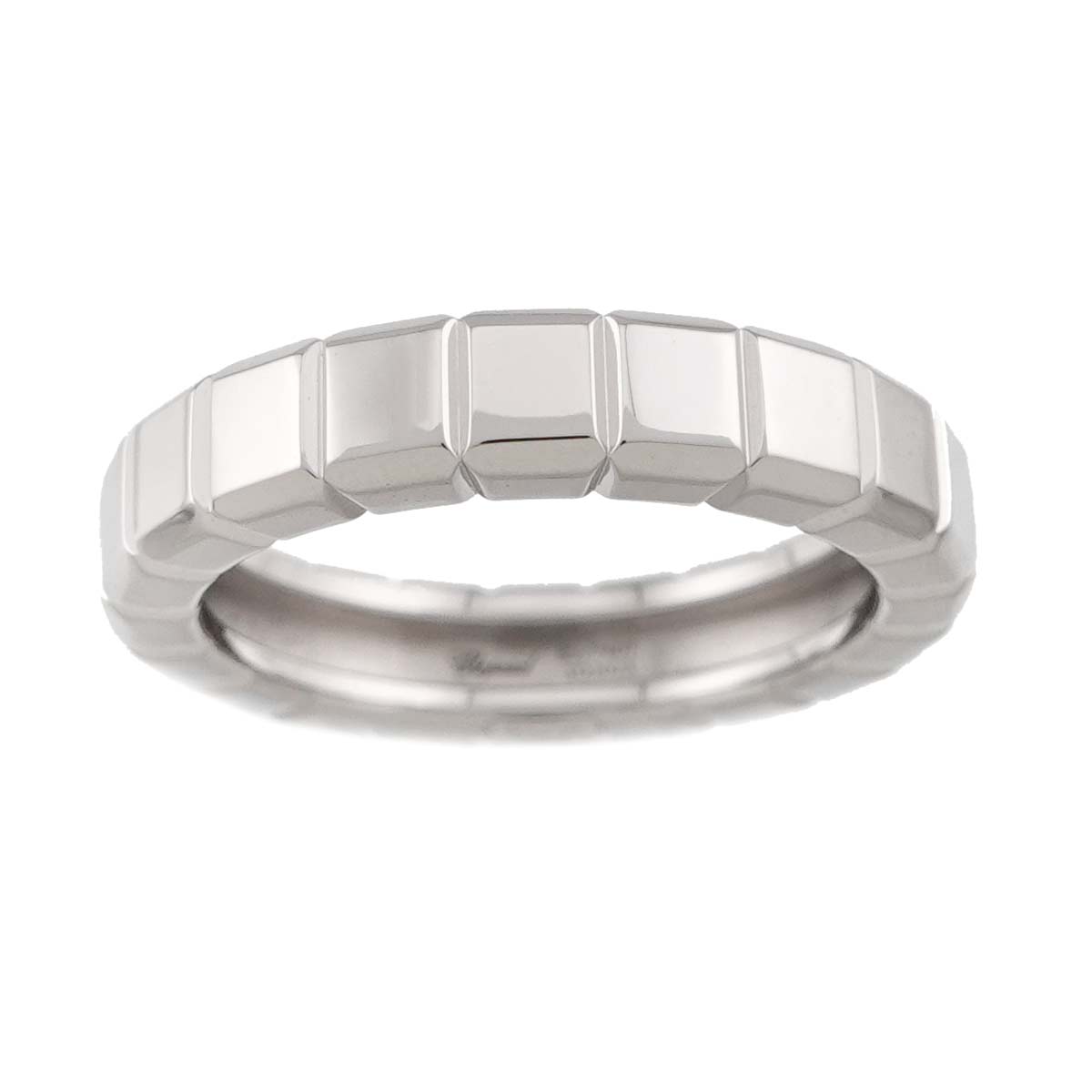 Ice Cube Ring 18K WG 750 Size7.25(US)