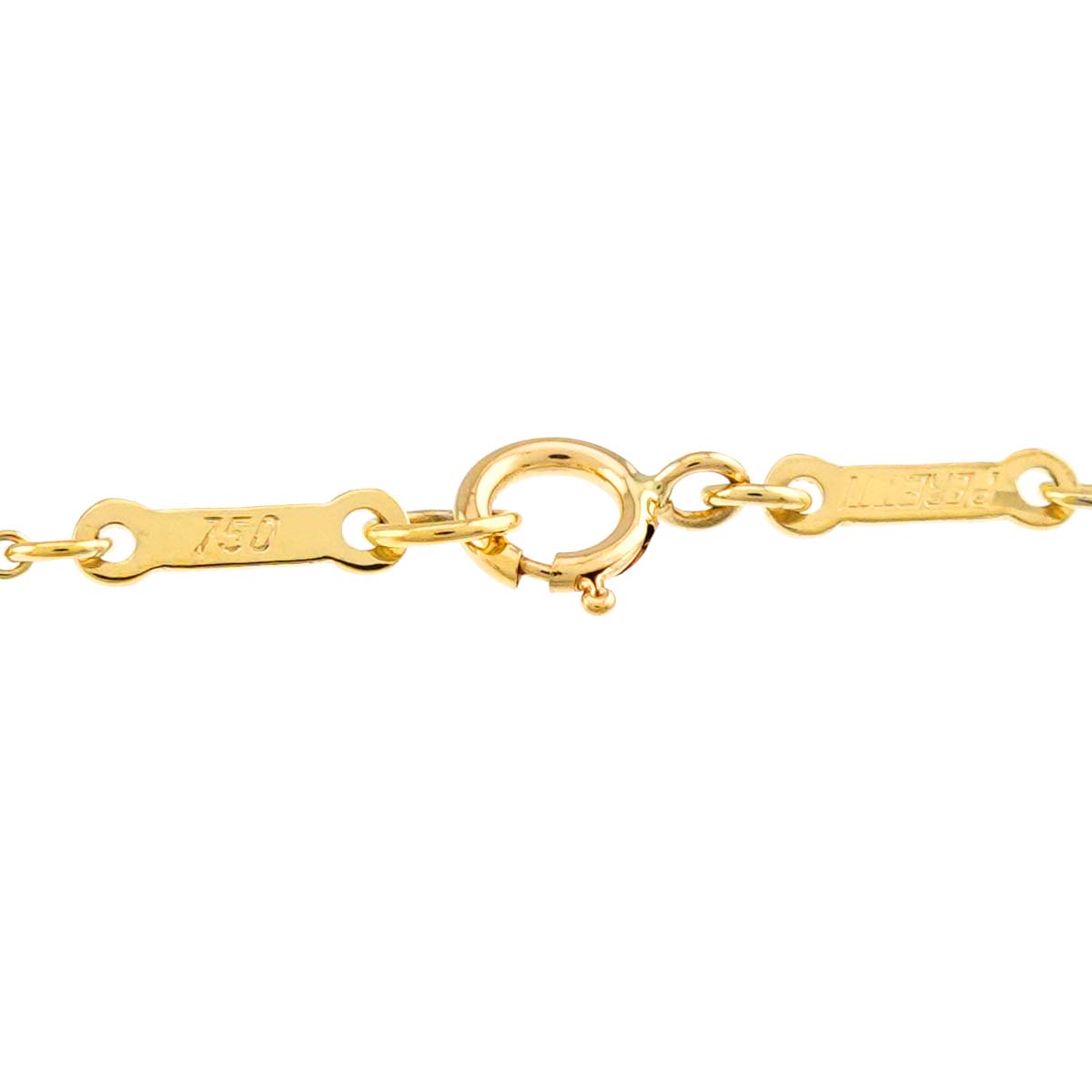 Open Heart Necklace 18K Yellow Gold 750