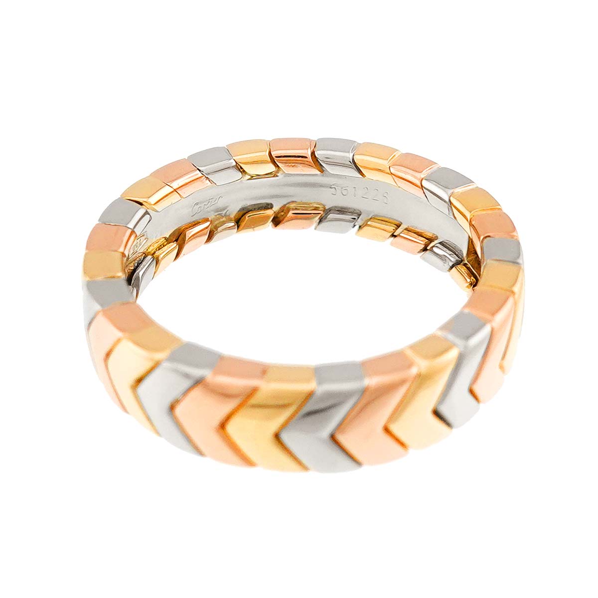 Ring 18K YG WG PG 750 Size49 4.5-4.75(US)