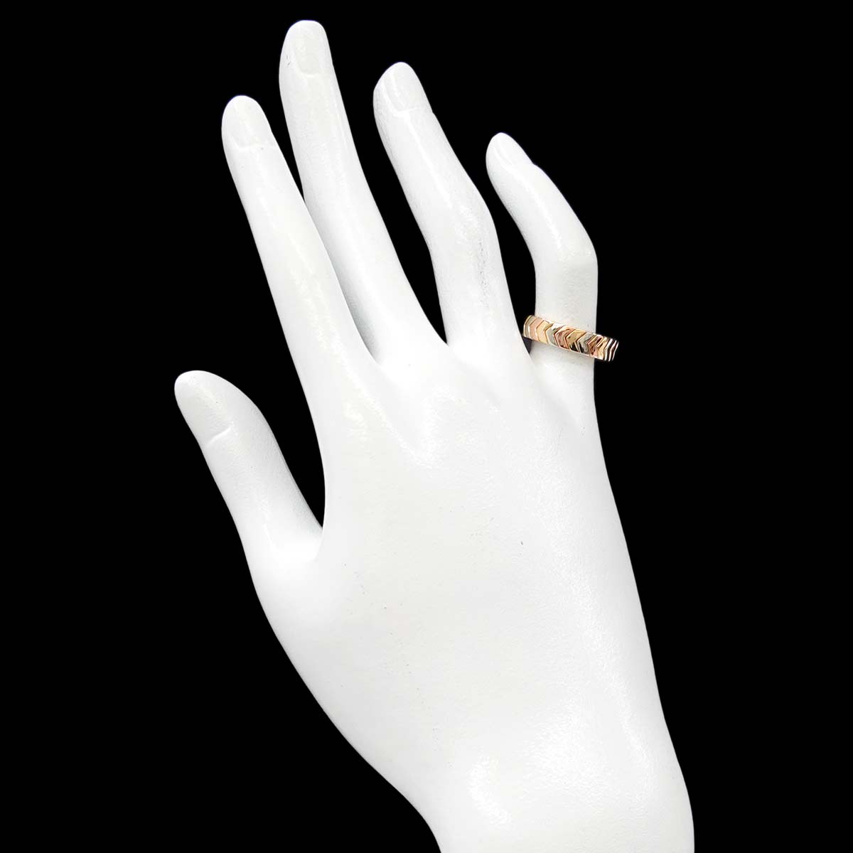 Ring 18K YG WG PG 750 Size49 4.5-4.75(US)