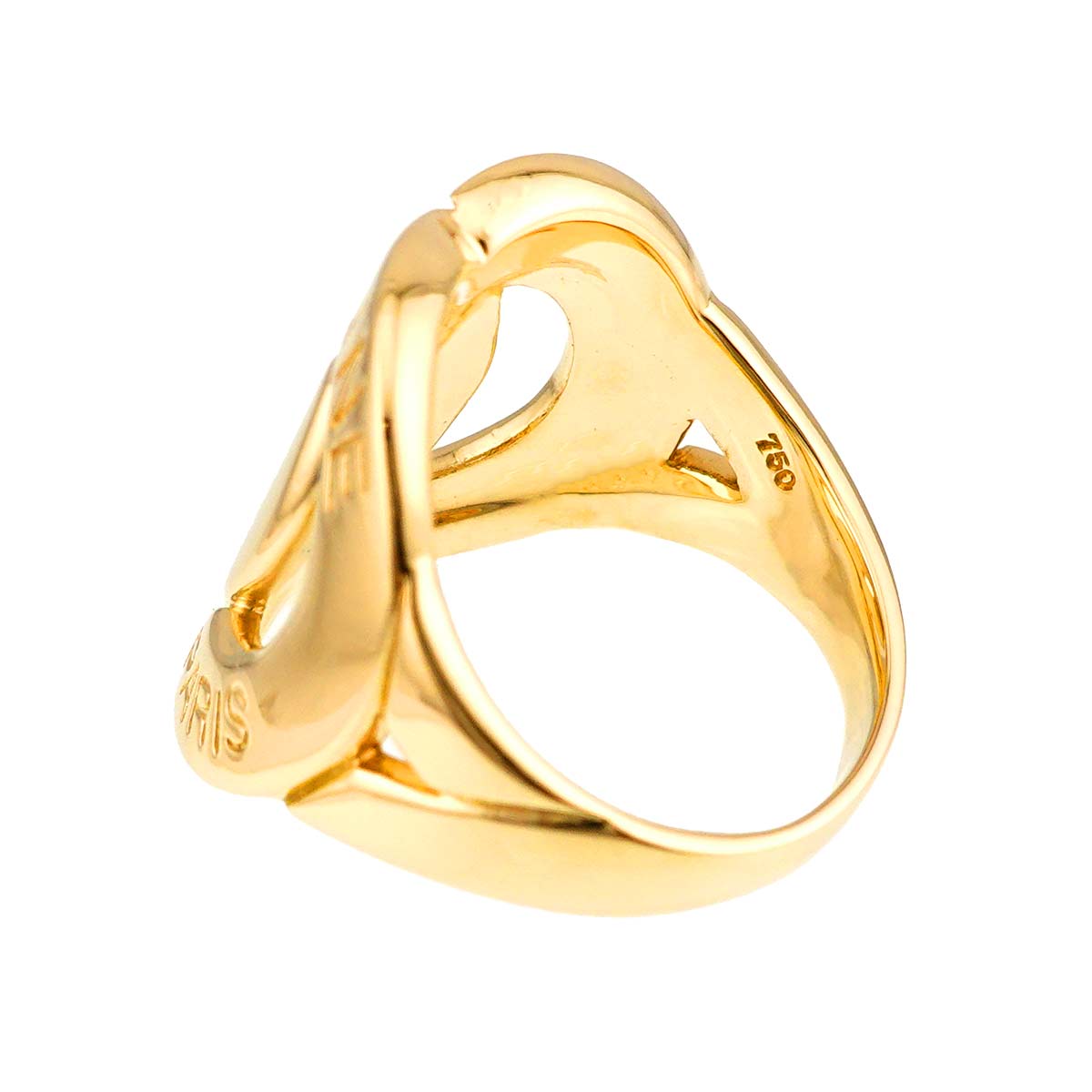 Ring 18K Yellow Gold 750 size8.75(US)