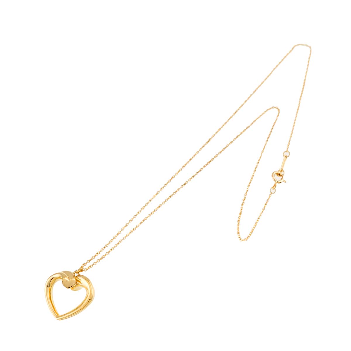Heart Necklace 18K Yellow Gold 750