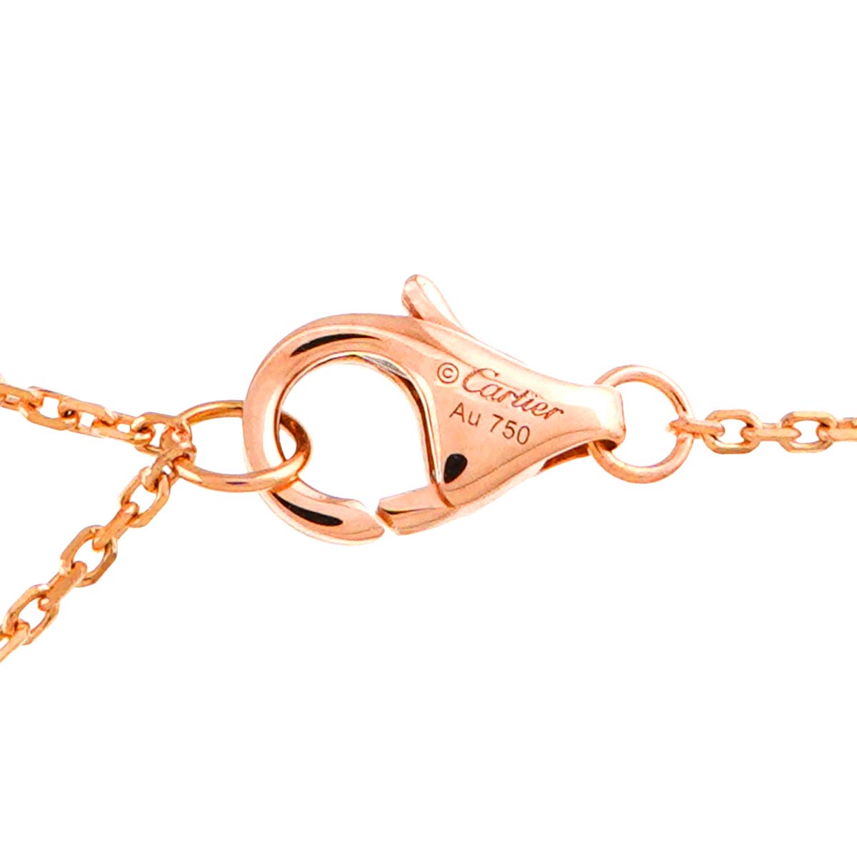 d Amour Diamond Necklace XS 18K Pink Gold 750
