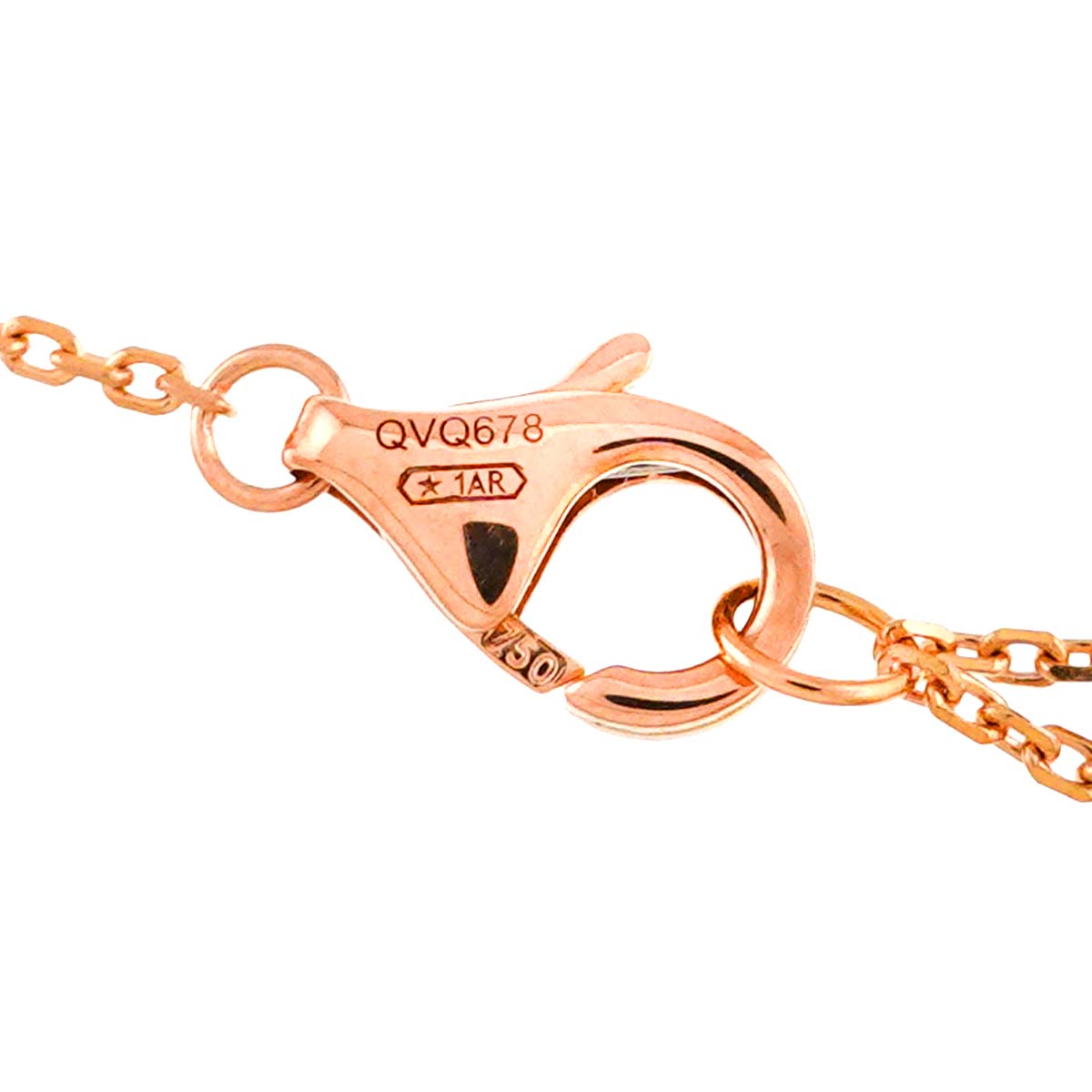 d Amour Diamond Necklace XS 18K Pink Gold 750