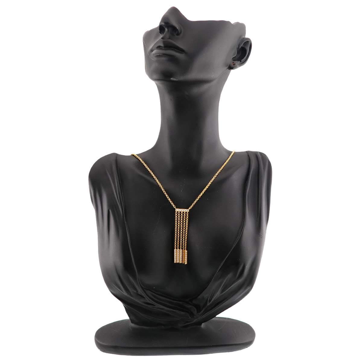Diamond Necklace 18K Yellow Gold 750