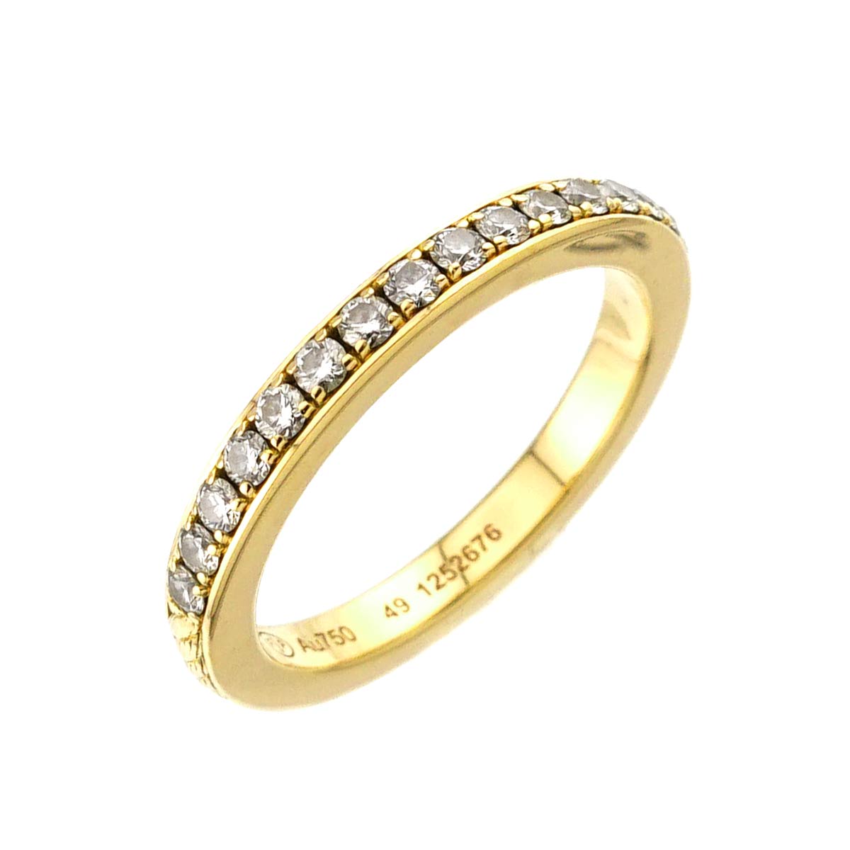 Force 10 DUO Diamond Ring 18K YG 750 size49 4.75-5(US)