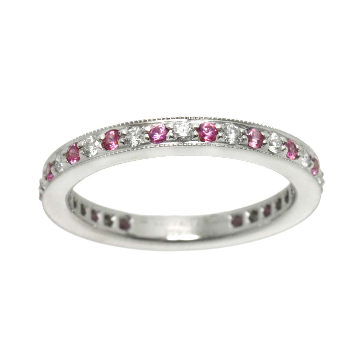 Legacy Sapphire Diamond Ring Platinum Size4.5(US)