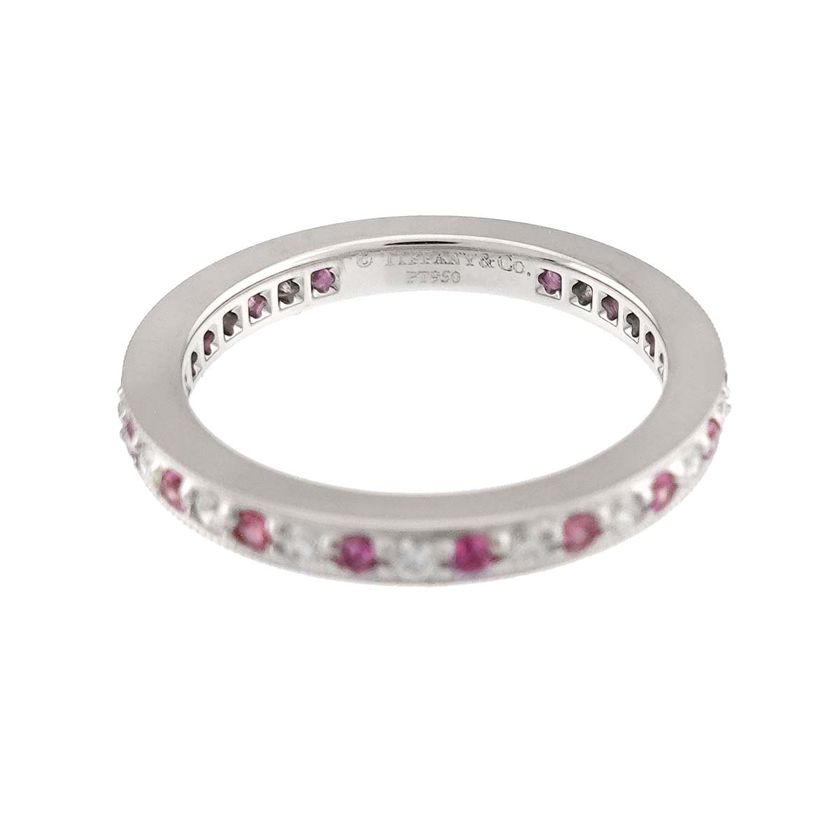 Legacy Sapphire Diamond Ring Platinum Size4.5(US)