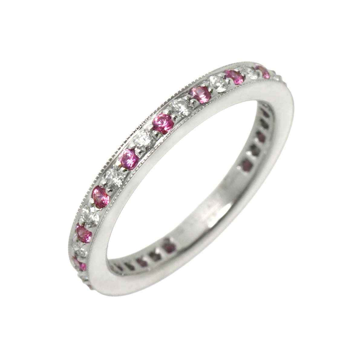 Legacy Sapphire Diamond Ring Platinum Size4.5(US)