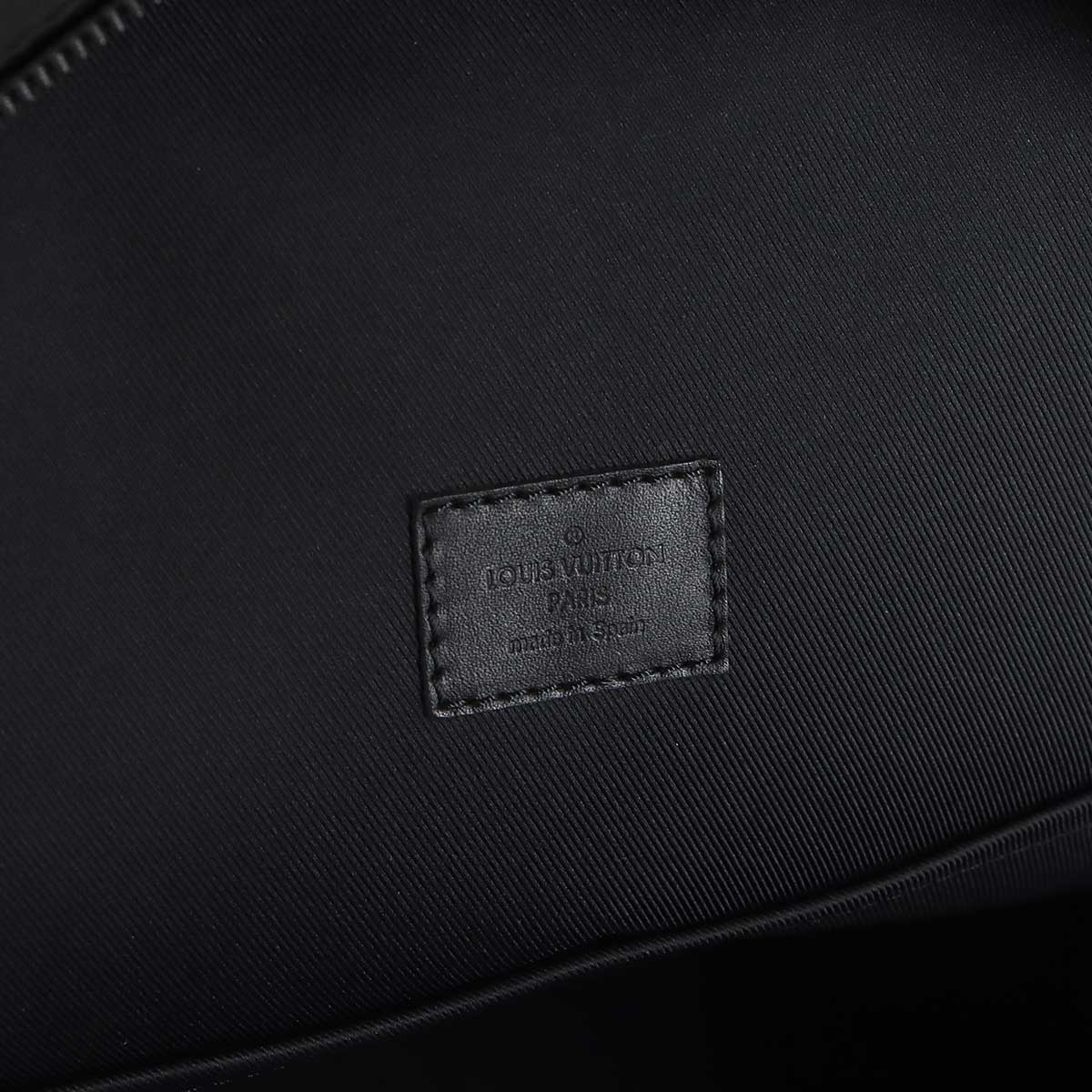 Monogram Shadow Racer Sling Bag Leather Black M46107
