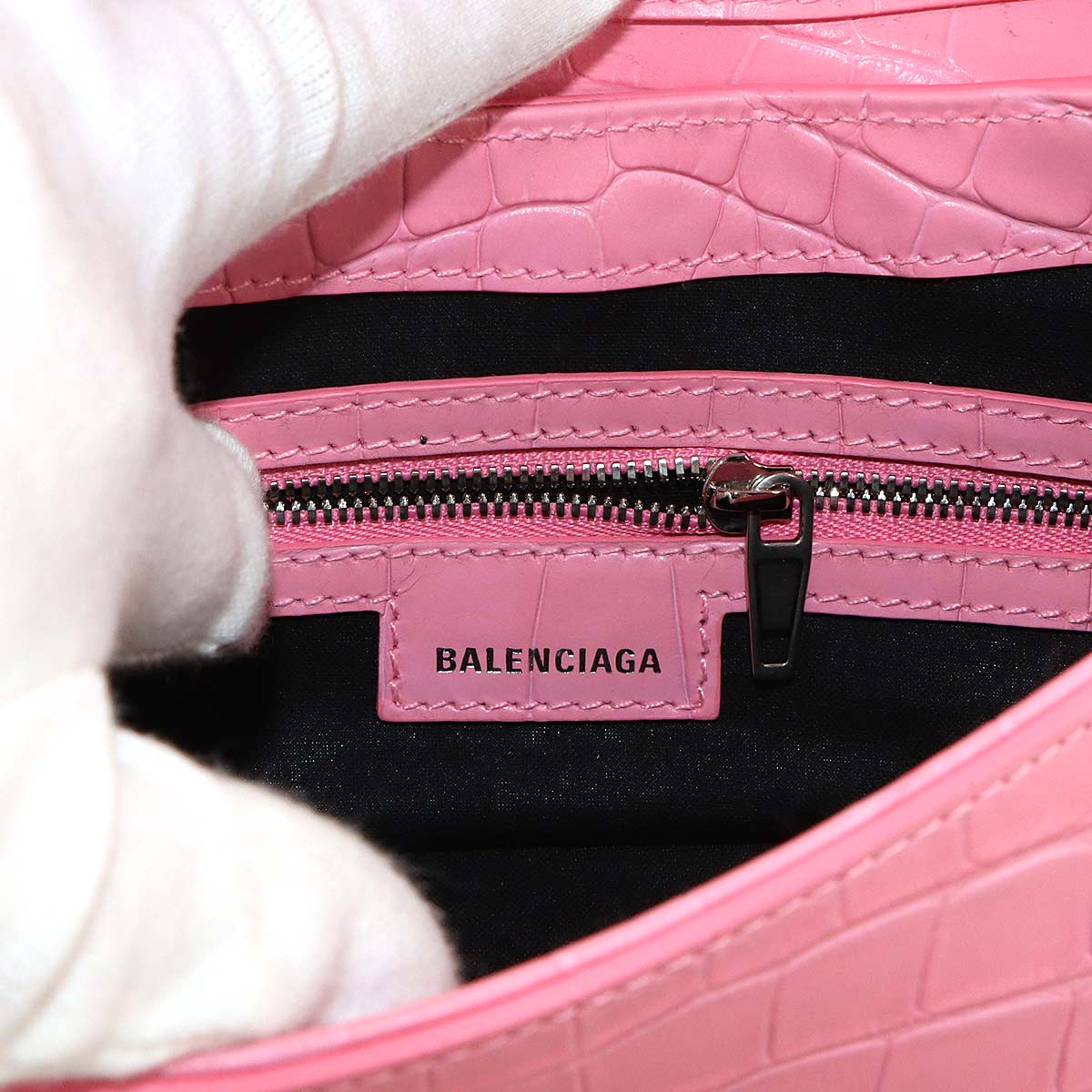Lindsay Shoulder Bag Leather Pink 701141 Purse