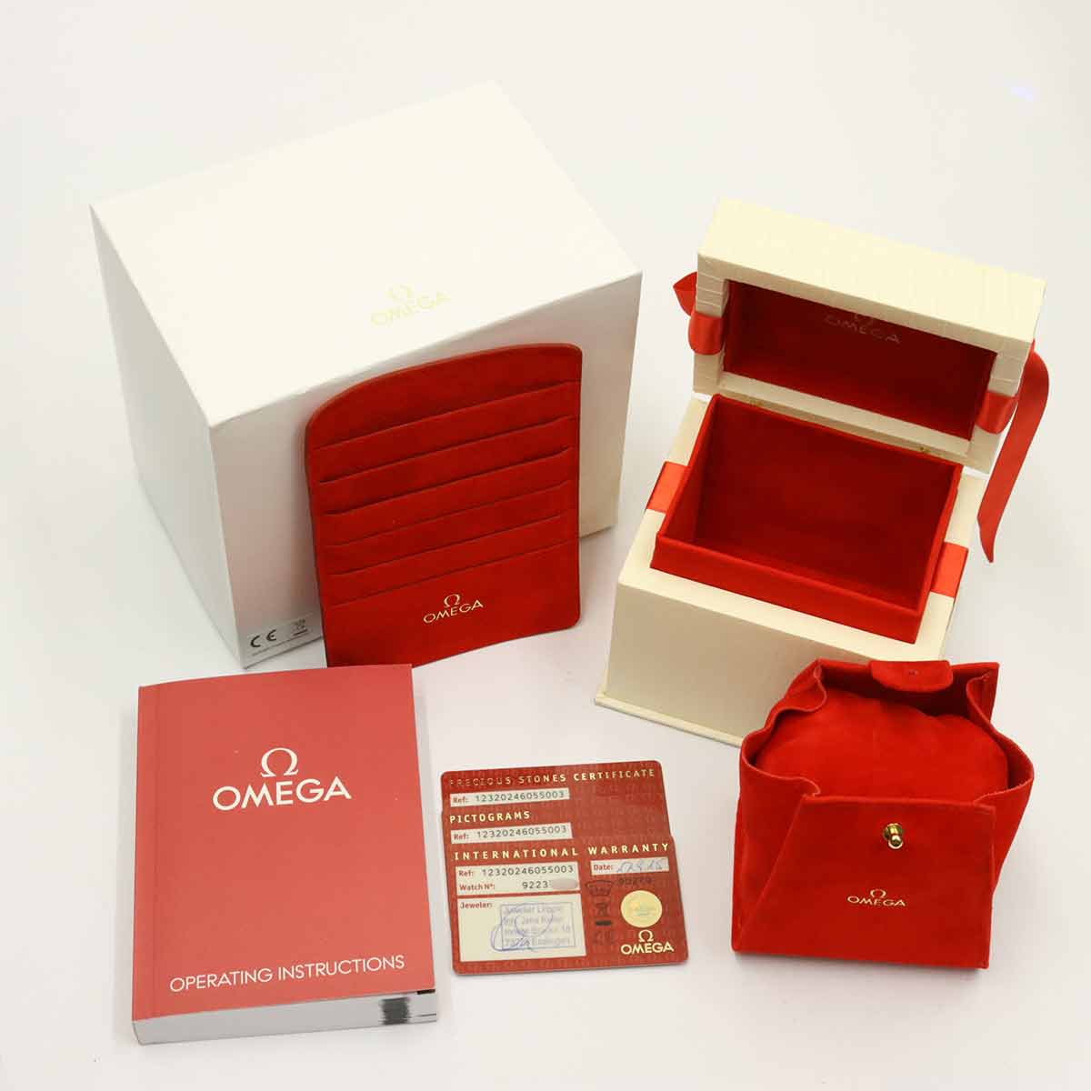 Constellation 123 20 24 60 55 003 12P Diamond K18PG Ladies