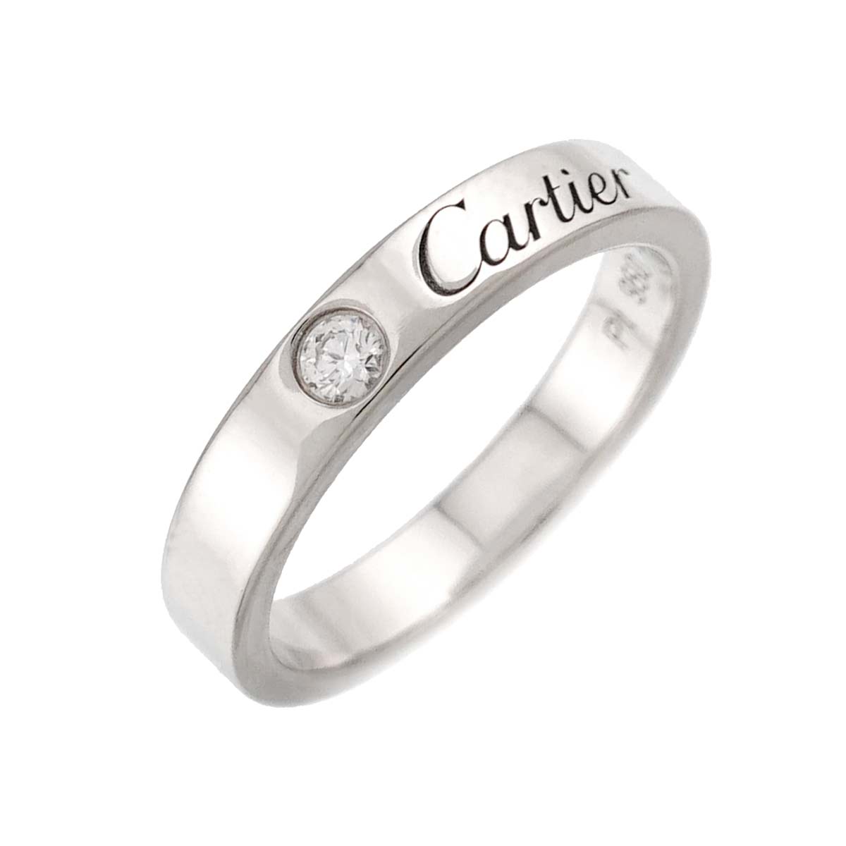 C de Diamond 1P Ring Pt Platinum size45 3.25(US)