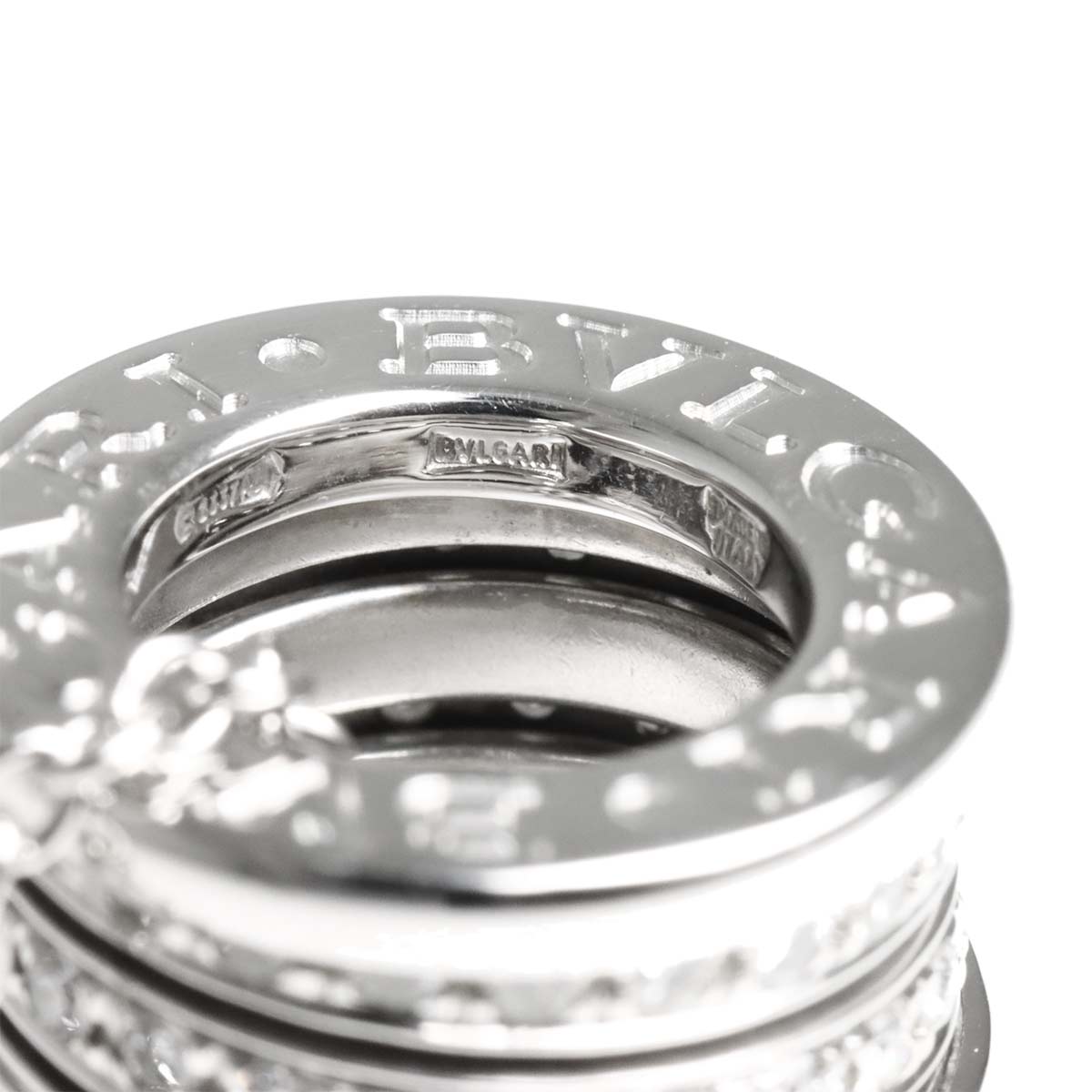 B-ZERO1 Diamond Necklace 18K WG White Gold 750