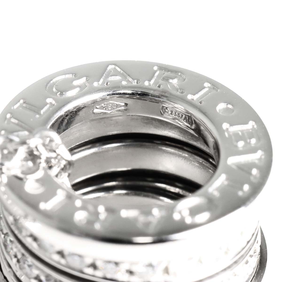 B-ZERO1 Diamond Necklace 18K WG White Gold 750