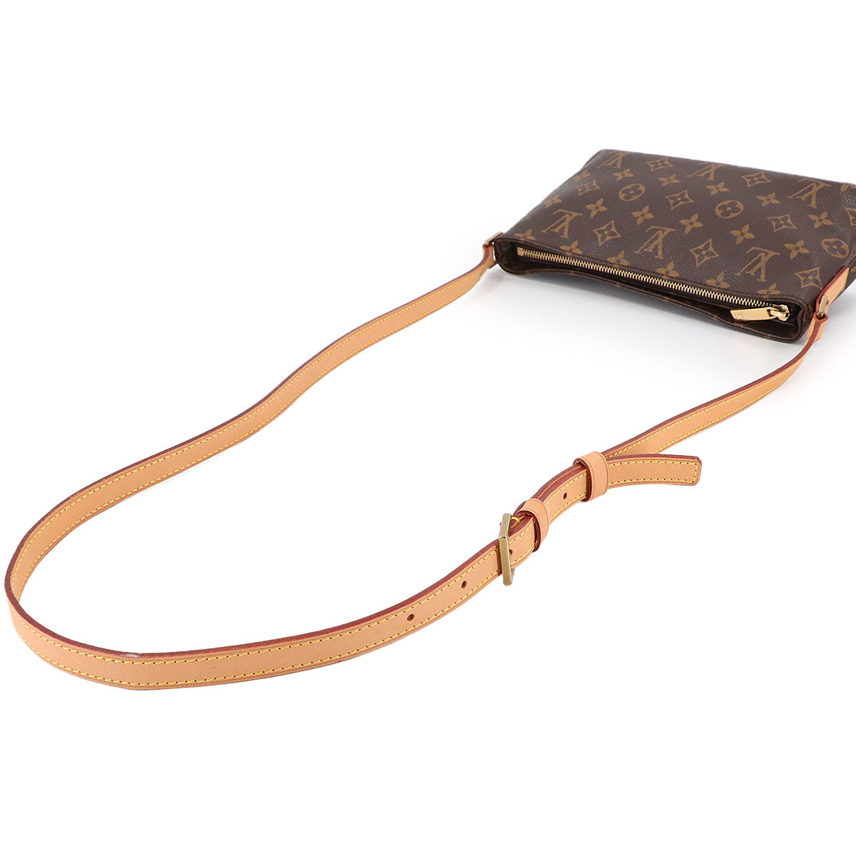 Monogram Trotter Shoulder Crossbody Bag Brown M51240