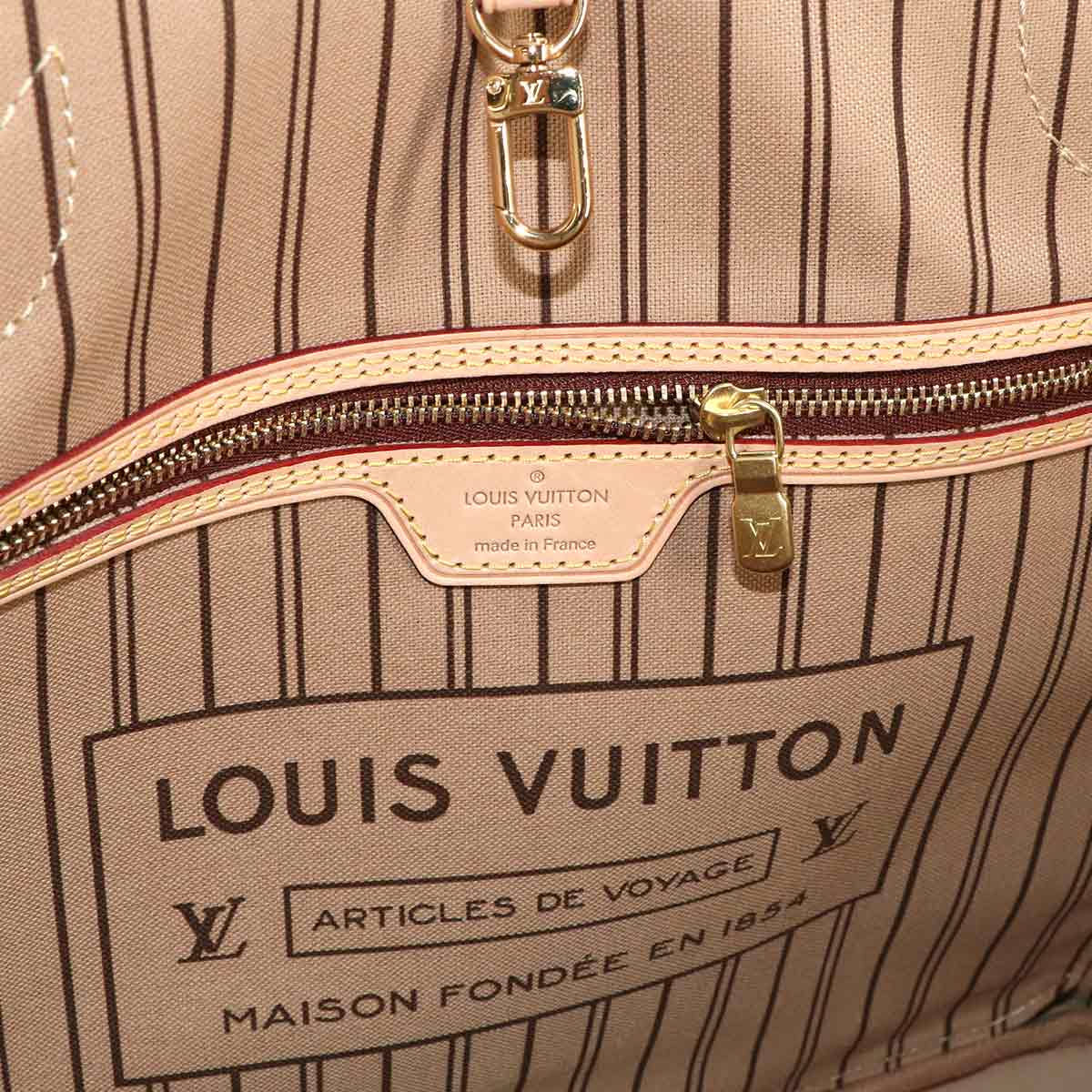 Monogram Neverfull MM Tote Bag Beige M40995 Purse