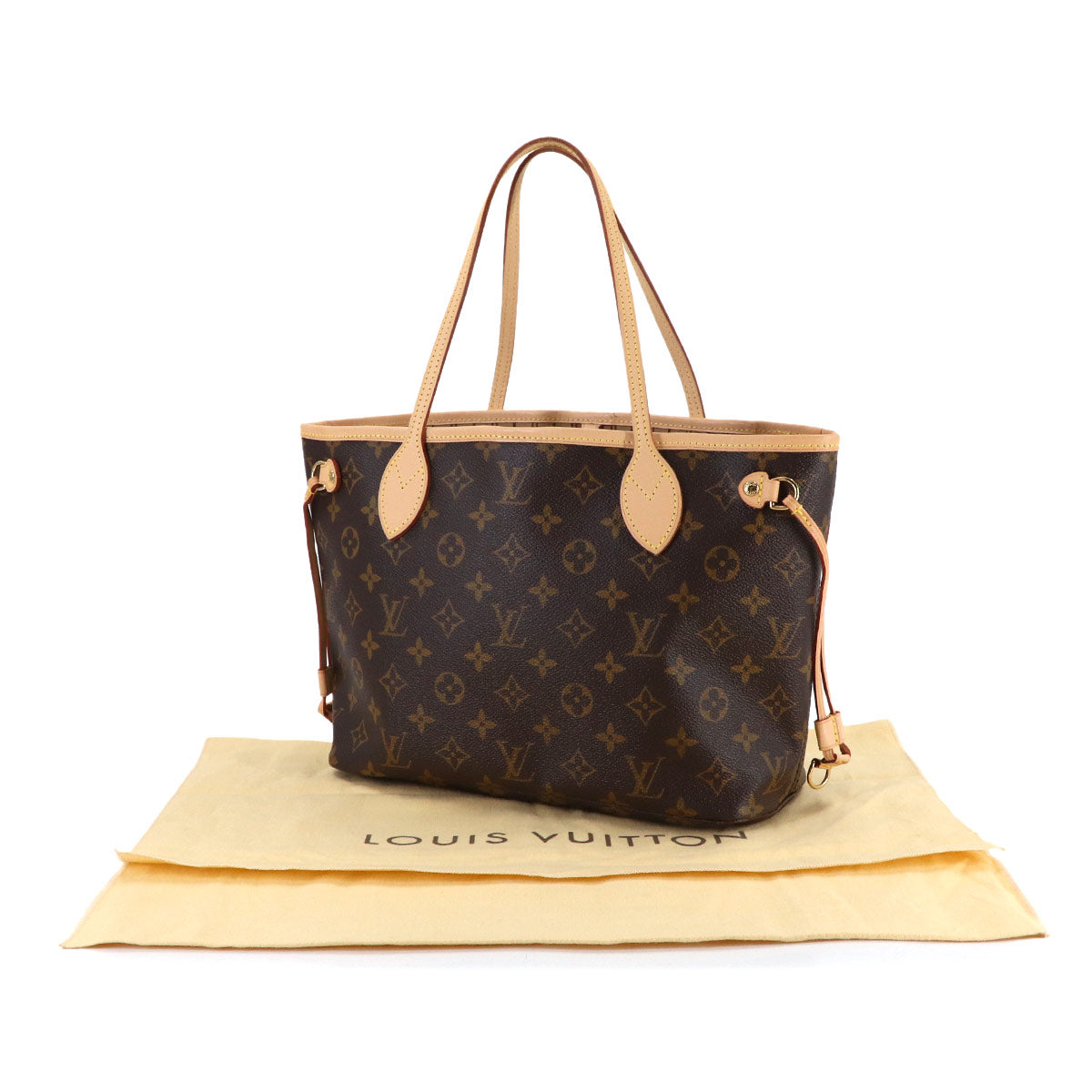 Monogram Neverfull PM Tote Bag Brown M40155 Purse