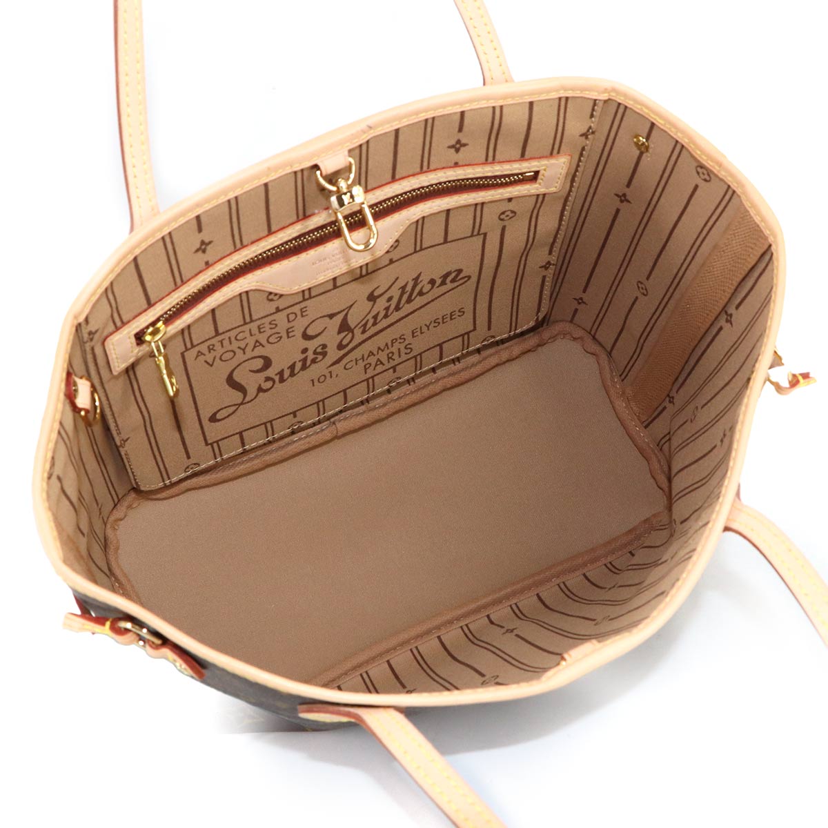 Monogram Neverfull PM Tote Bag Brown M40155 Purse