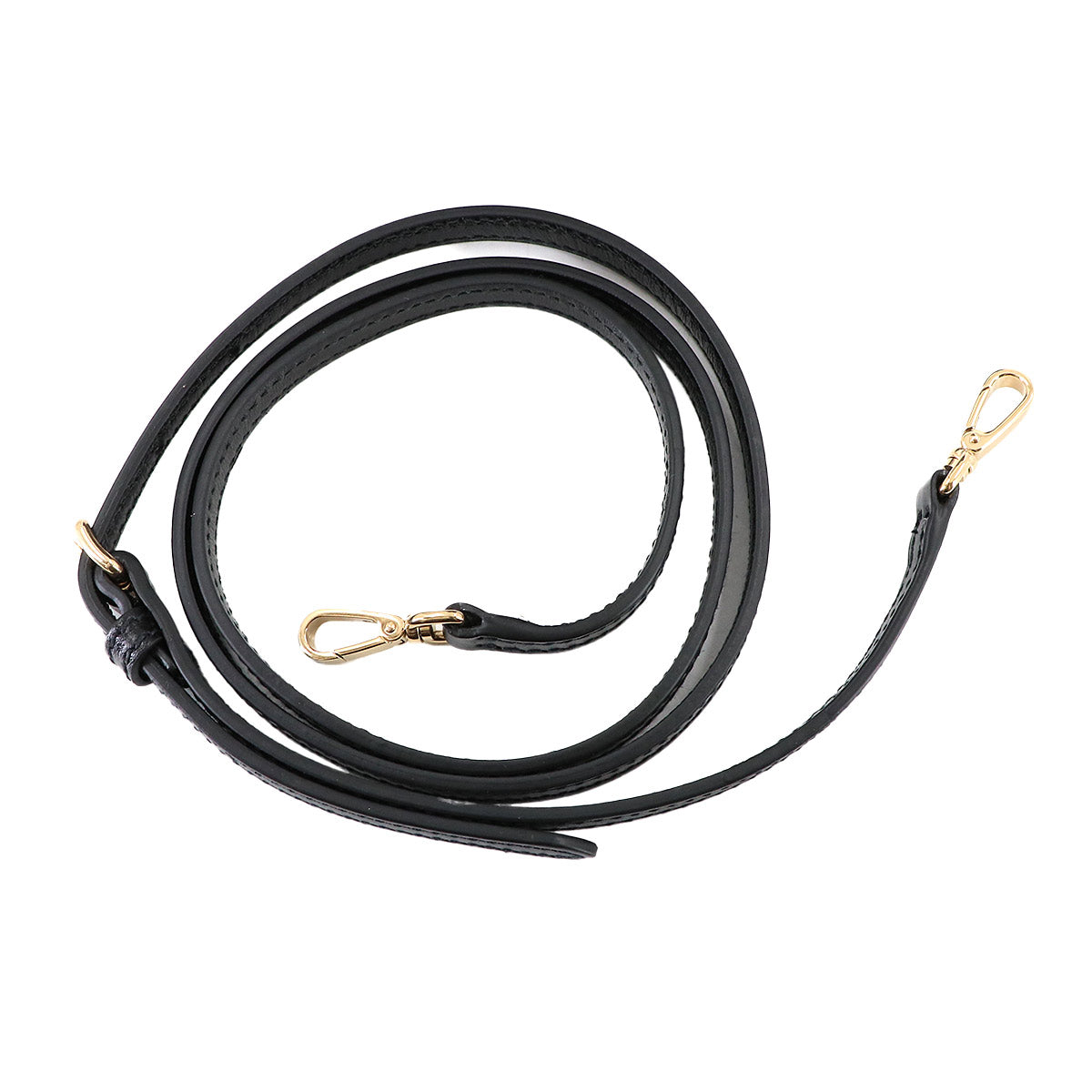 IVY Hand Shoulder Bag Lether Black 5BA281 Purse