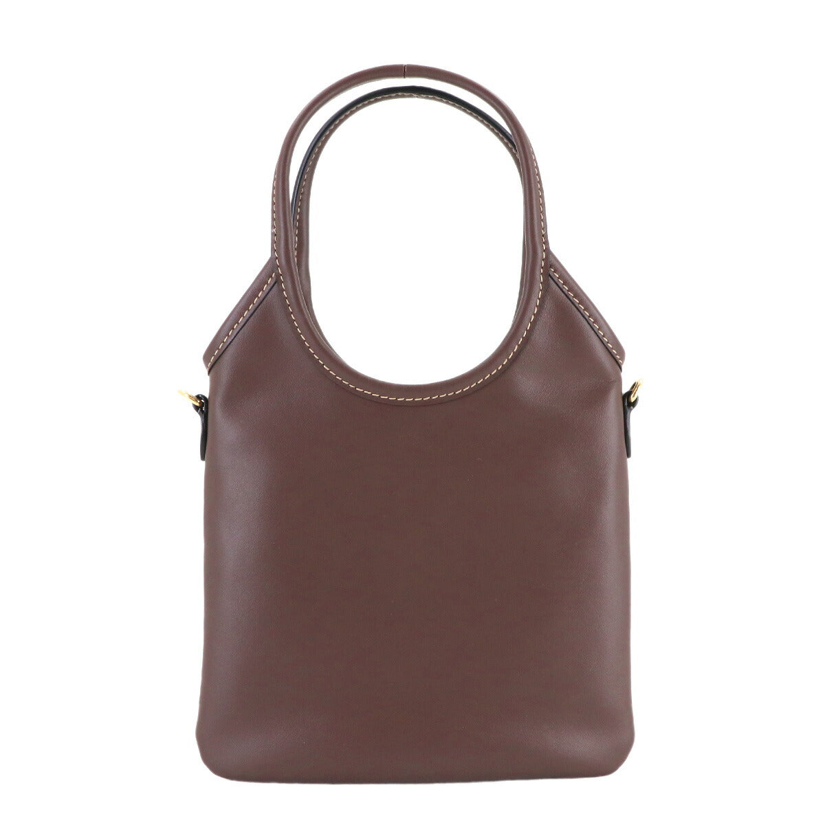 IVY Hand Shoulder Bag Lether Brown 5BA281 Purse