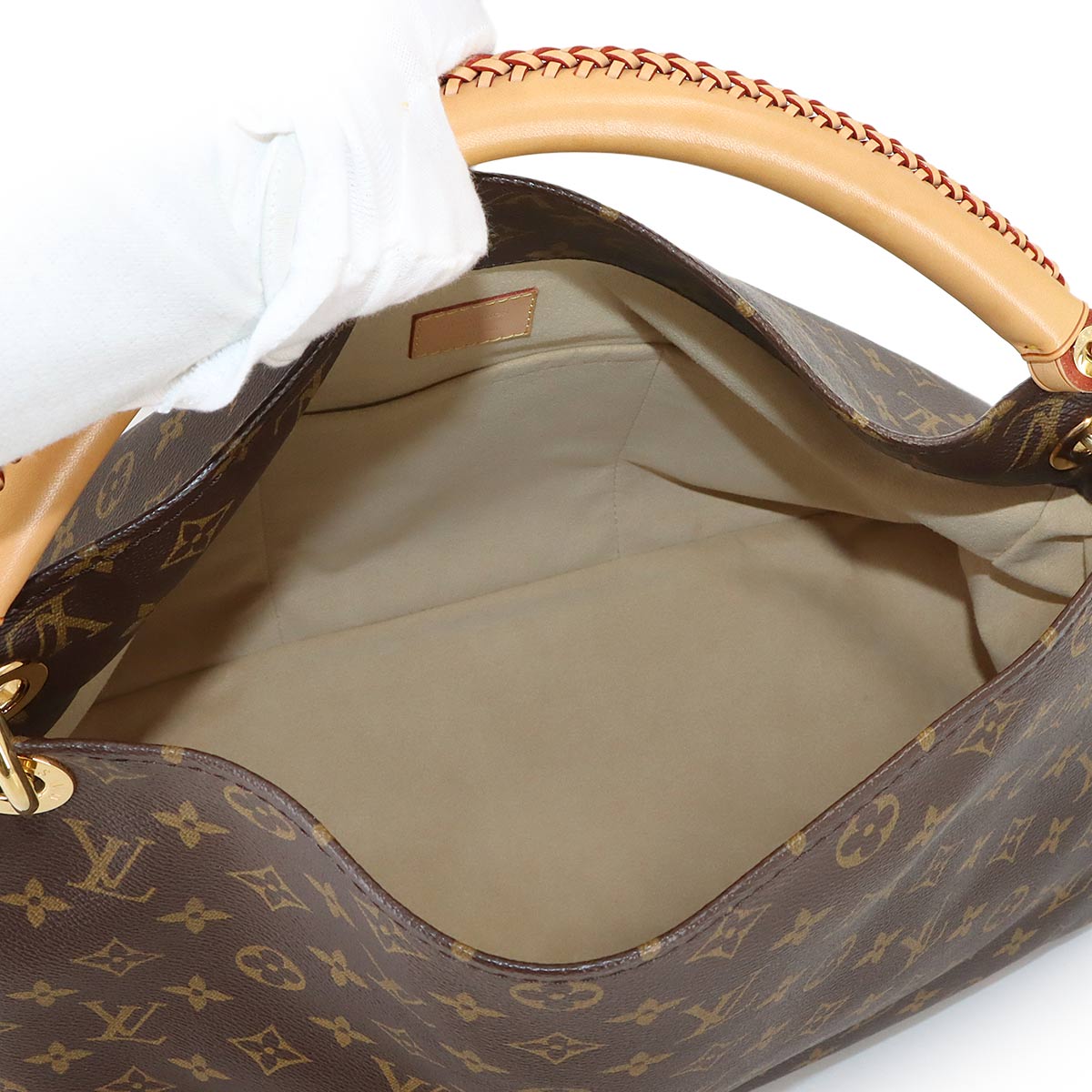 Monogram Artsy MM Shoulder Bag Brown M40249 Purse