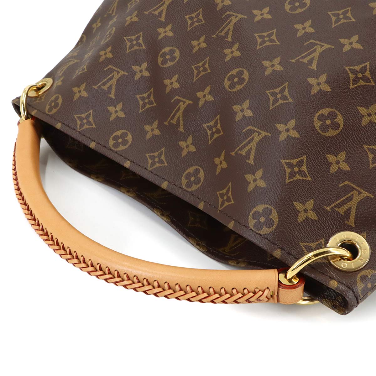 Monogram Artsy MM Shoulder Bag Brown M40249 Purse