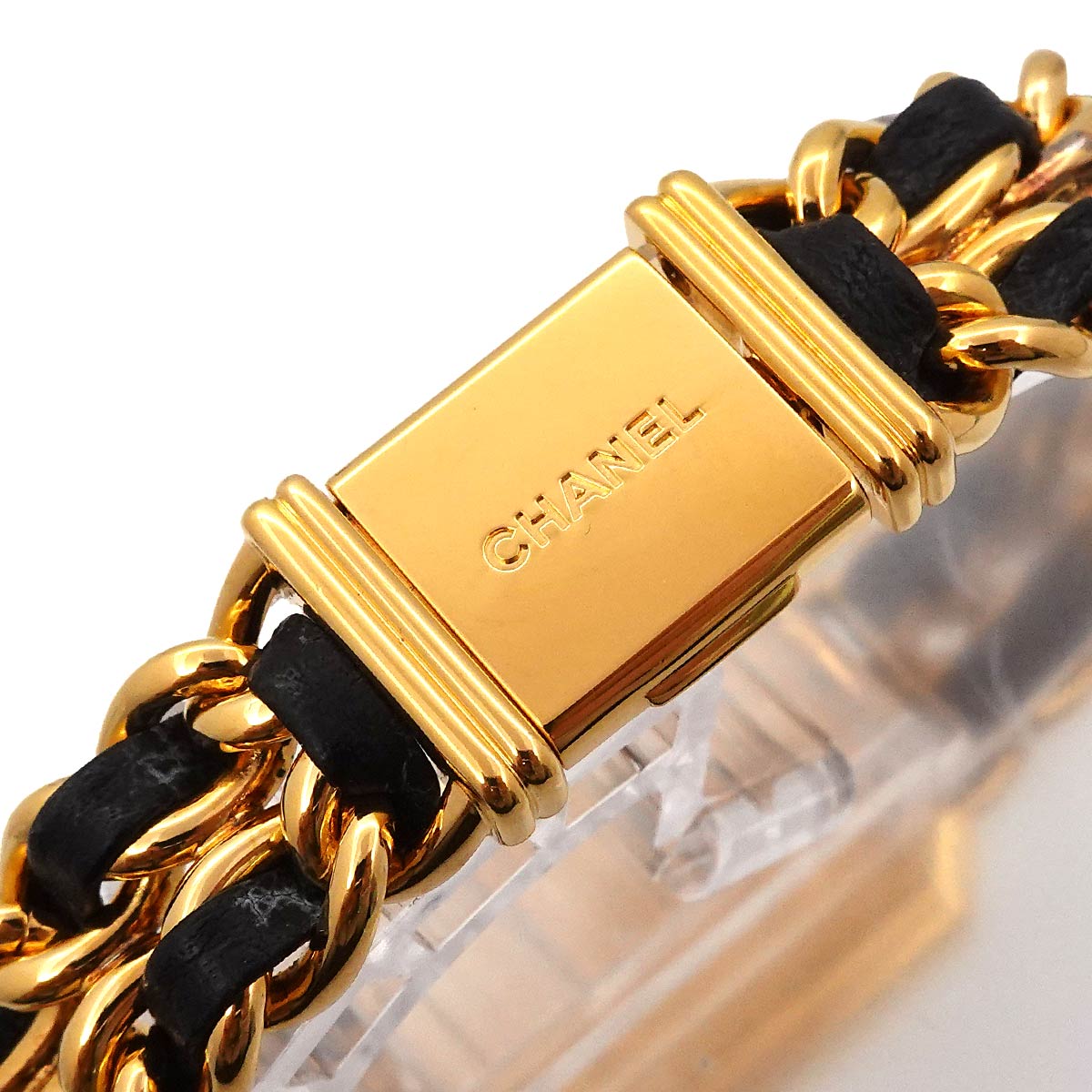 Premiere Size M H0001 Vintage Quartz Black Dial Ladies Watch