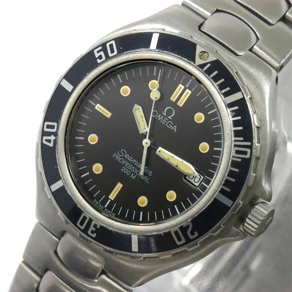 Seamaster Professionnel 200 396.1062 Quartz Black Dial Mens
