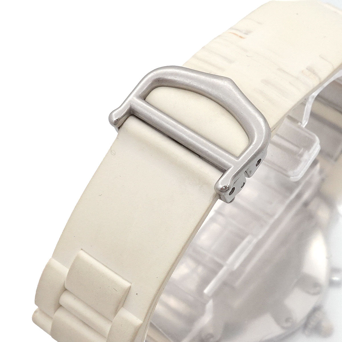 Must 21 Chronoscaph W10184U2 Date Quartz White Dial Mens