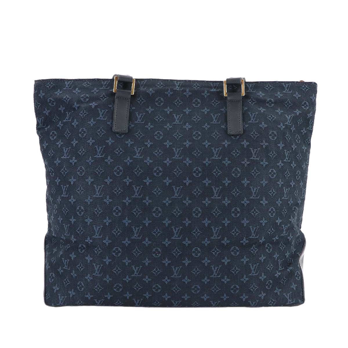 Monogram Mini Cabas Mezzo SPO Tote Bag TST Blue