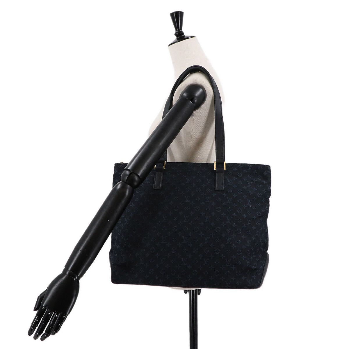 Monogram Mini Cabas Mezzo SPO Tote Bag TST Blue