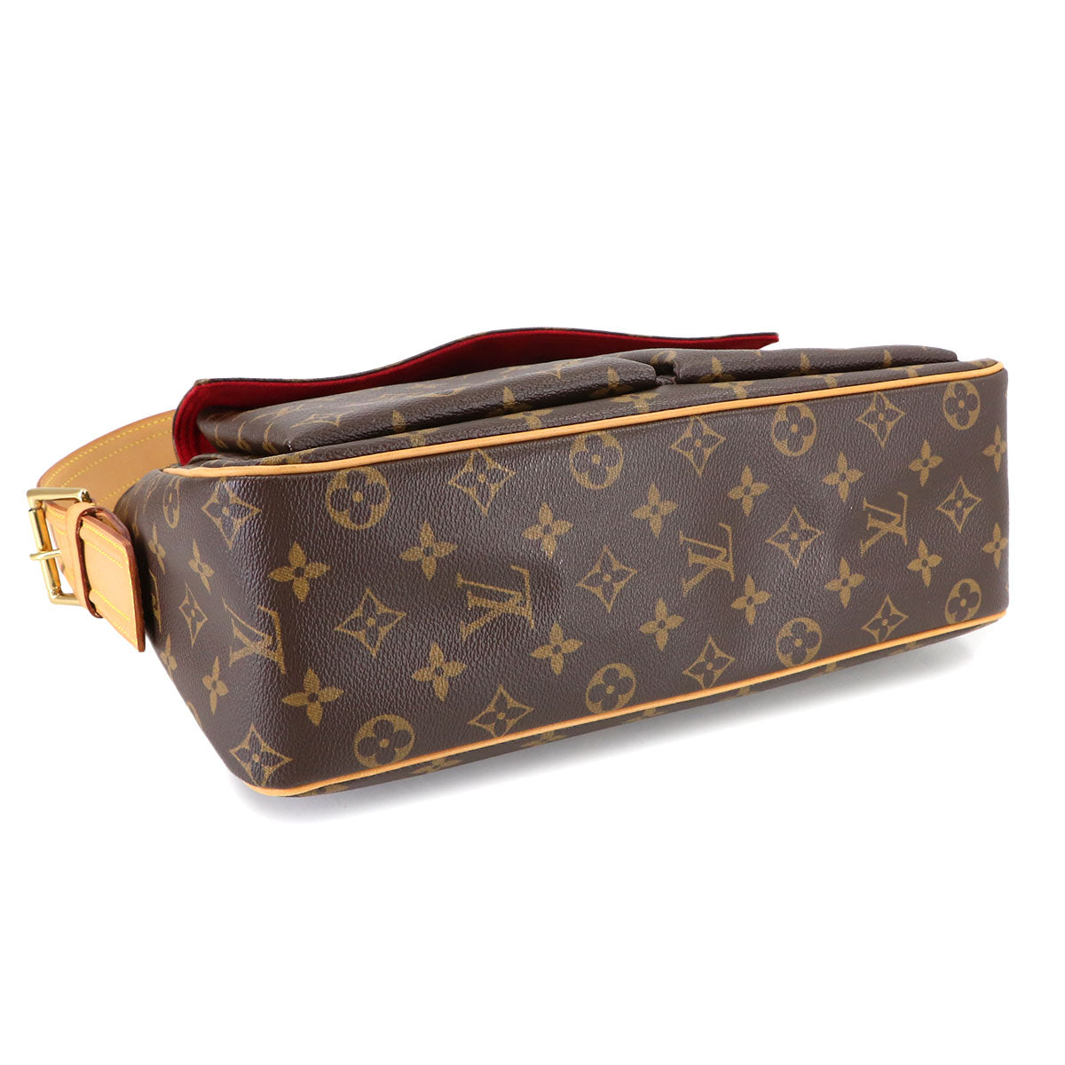 Monogram Viva Cite GM Shoulder Bag Brown M51163 Purse