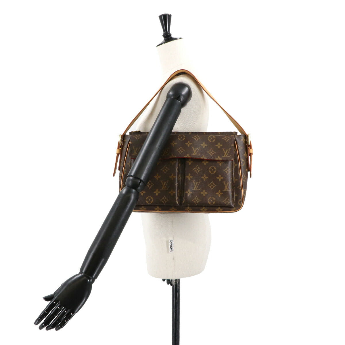 Monogram Viva Cite GM Shoulder Bag Brown M51163 Purse