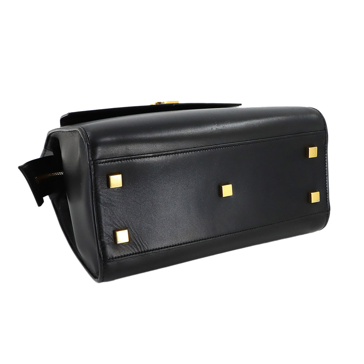 Uptown Hand Shoulder Bag Leather Black 636542 Purse