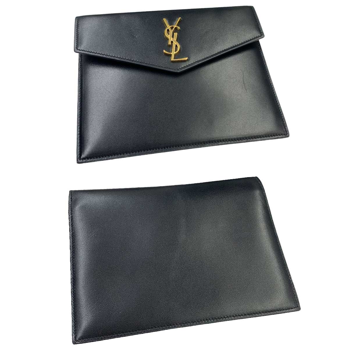 Uptown Hand Shoulder Bag Leather Black 636542 Purse