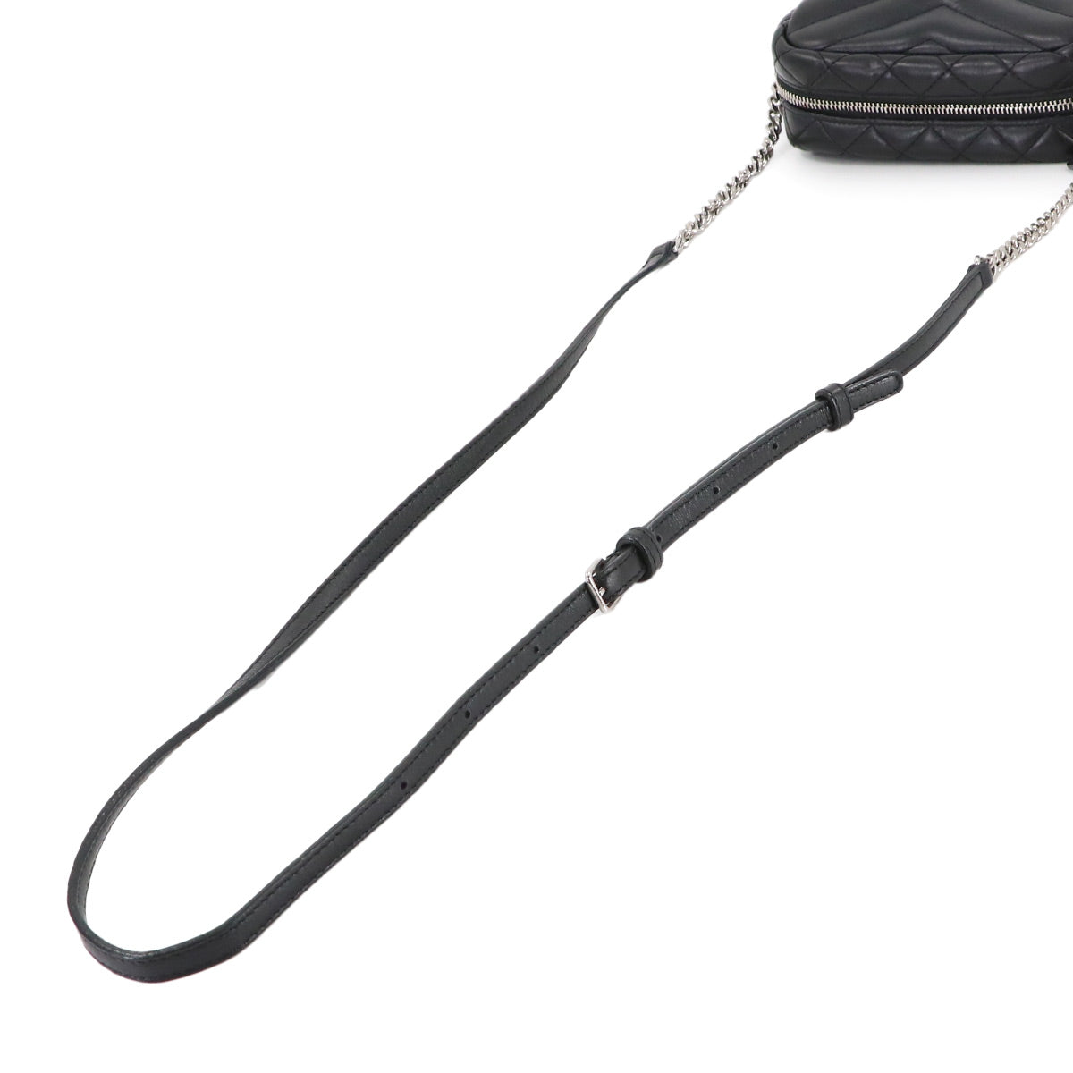 Loulou Bowling Mini Chain Shoulder Bag Leather 457588