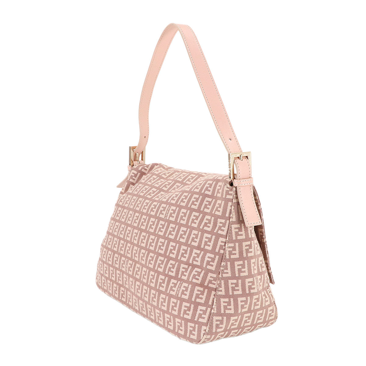 Zucchino Mamma Baguette Shoulder Bag Canvas Pink 8BR001