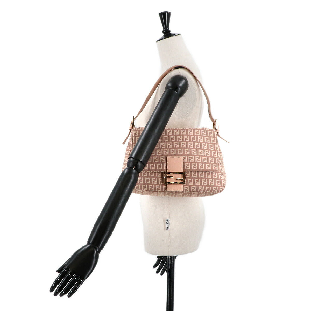 Zucchino Mamma Baguette Shoulder Bag Canvas Pink 8BR001