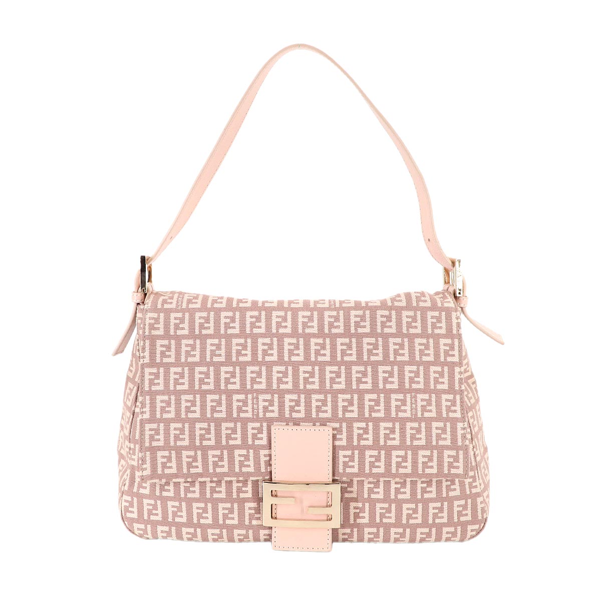 Zucchino Mamma Baguette Shoulder Bag Canvas Pink 8BR001