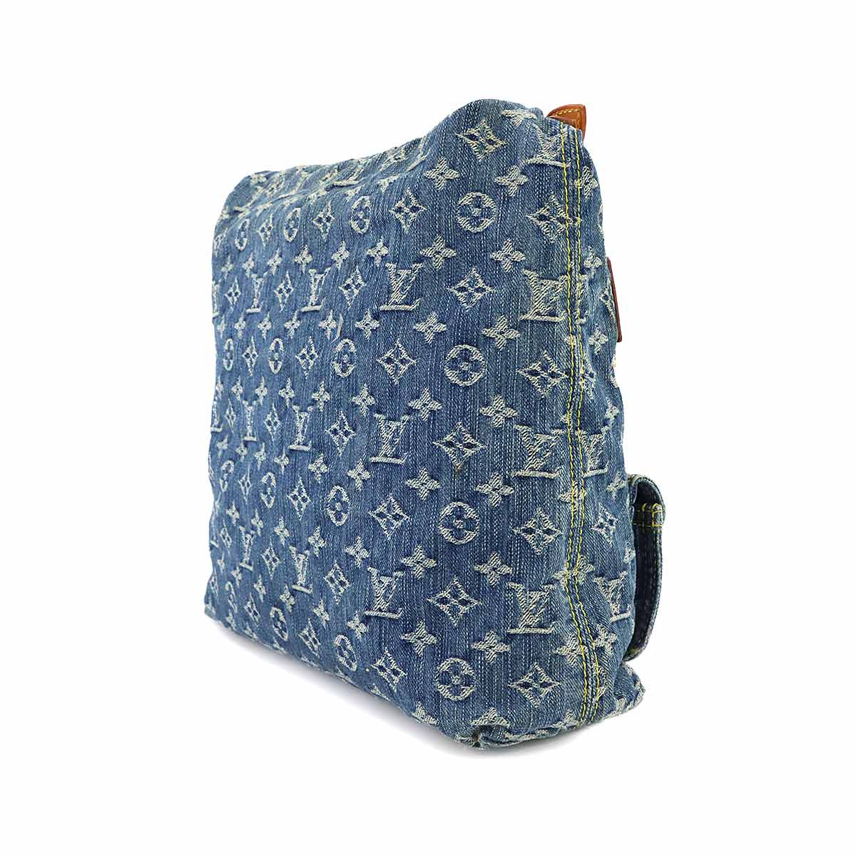 Monogram Denim Buggy GM Shoulder Bag Blue M95048 Purse