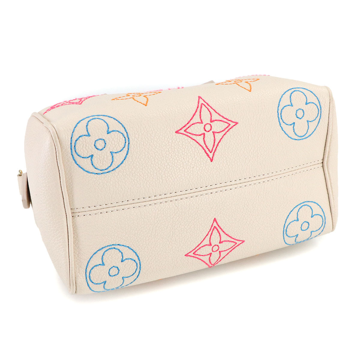 Speedy Bandouliere 20 2way Hand Bag Leather White M46667