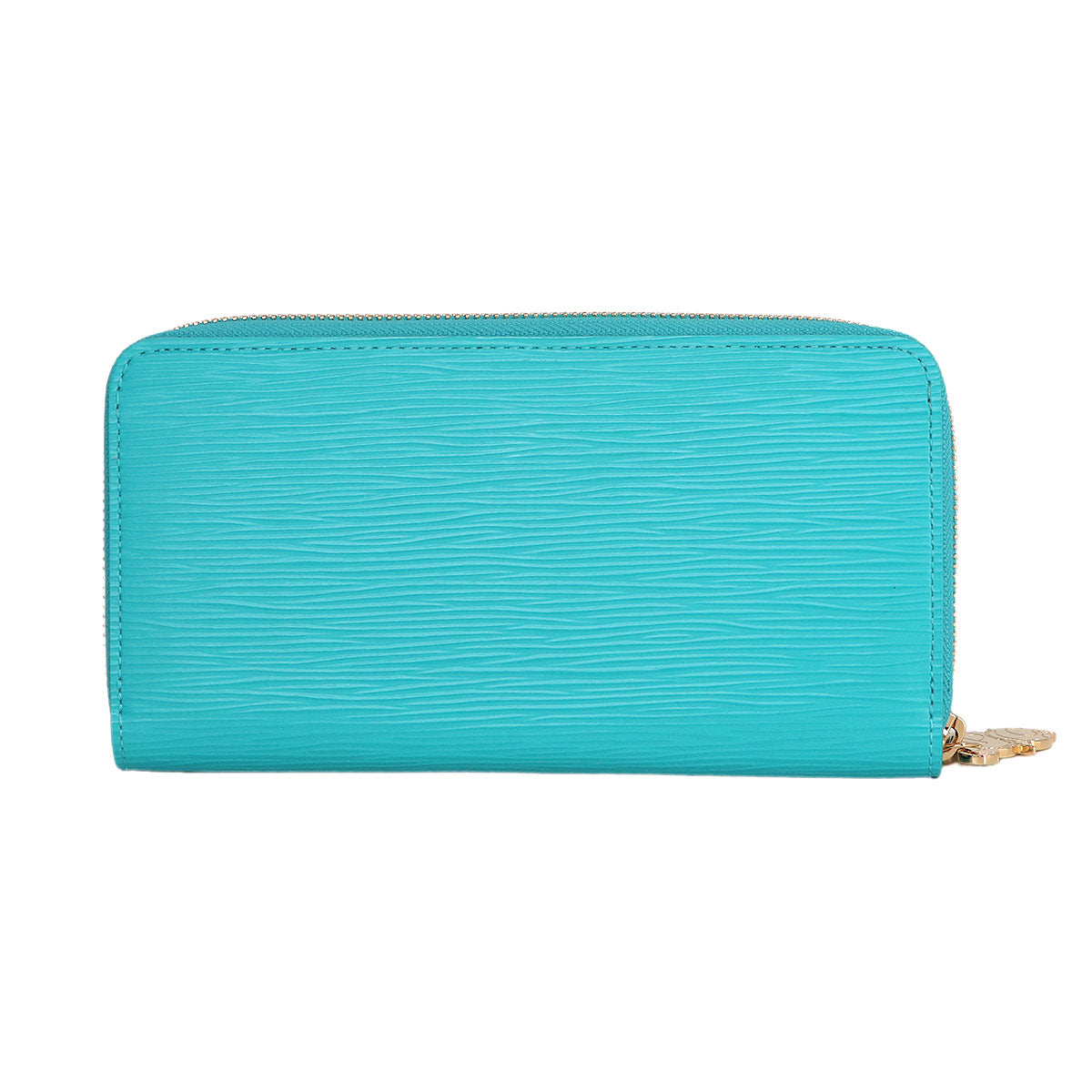 LVxTM Epi Zippy Wallet Leather Kabira Bleu M14158